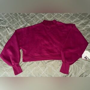 Blogilates Women's Marshmallow Mockneck
Sweatshirt